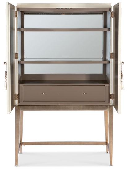 Melange - Dream Weaver Bar Cabinet - White