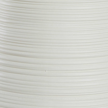 Ridgeline - Matte White Table Lamp - White