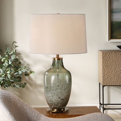 Chianti - Olive Glass Table Lamp