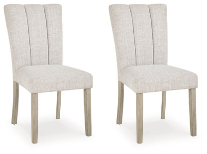 Larawyn - Dining Upholstered Side Chair (Set of 2) - Bisque