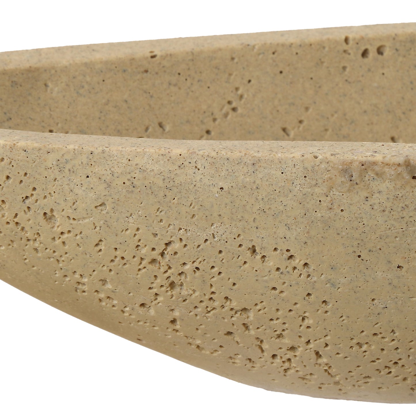 Vessel - Cast Ivory Canoe Bowl