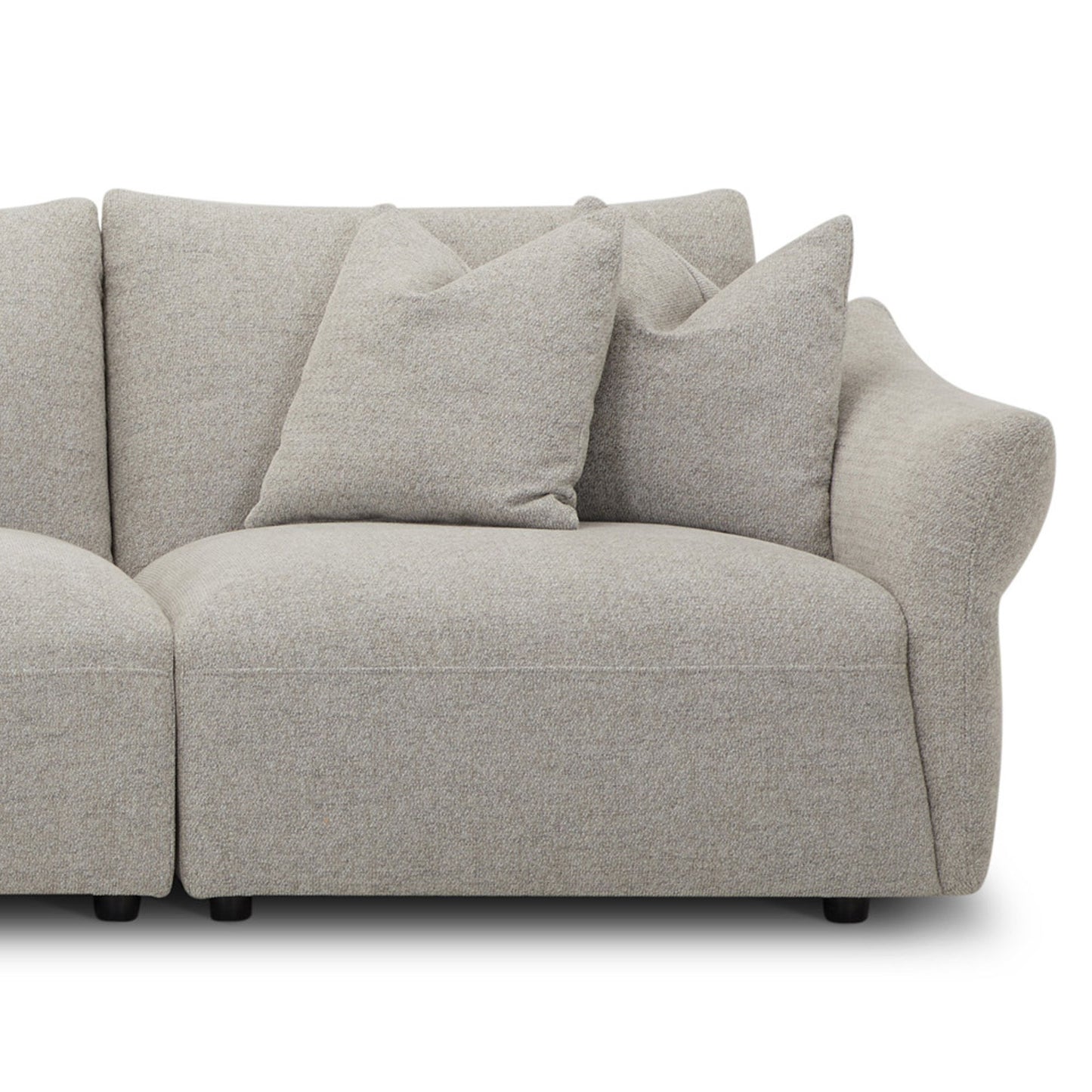 Playful - 6 Piece Modular Sectional - Canes Cobblestone