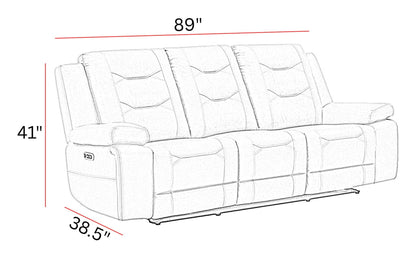 Caldwell - Power Reclining Sofa Set