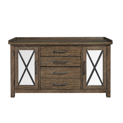 Sonoma Road - Small Credenza - Light Brown