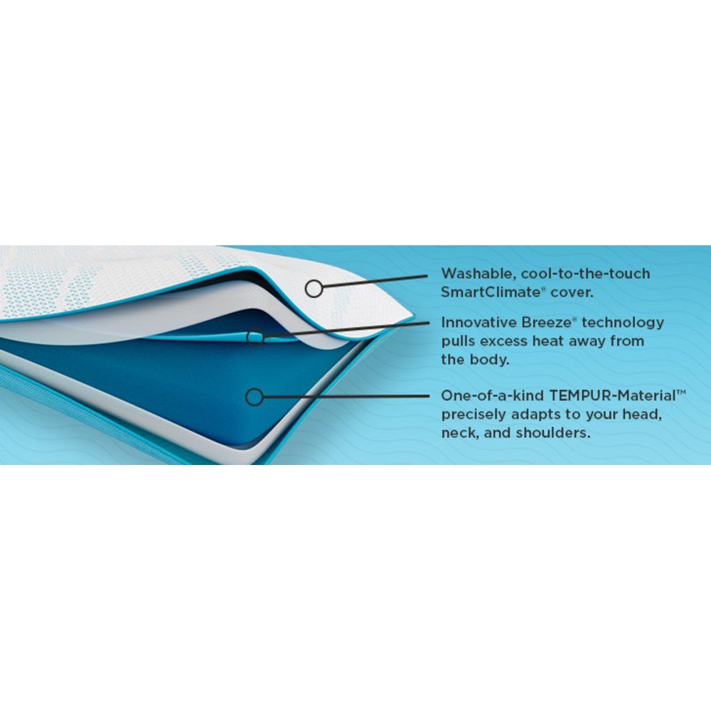 Tempur-Breeze - Tempur-Pedic Breeze ProLo 2.0