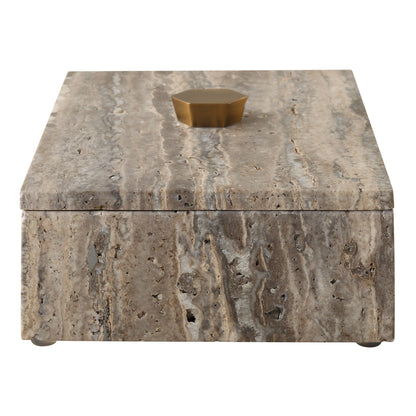 Griseus - Travertine Stone Box