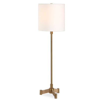 Lautoka - Brass Buffet Lamp