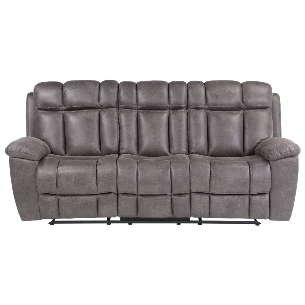 Goliath - Manual Sofa - Arizona Grey