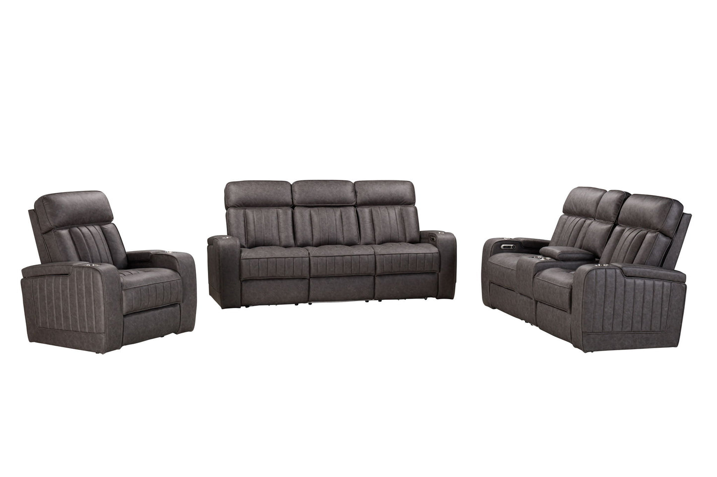 Equinox - Power Console Loveseat