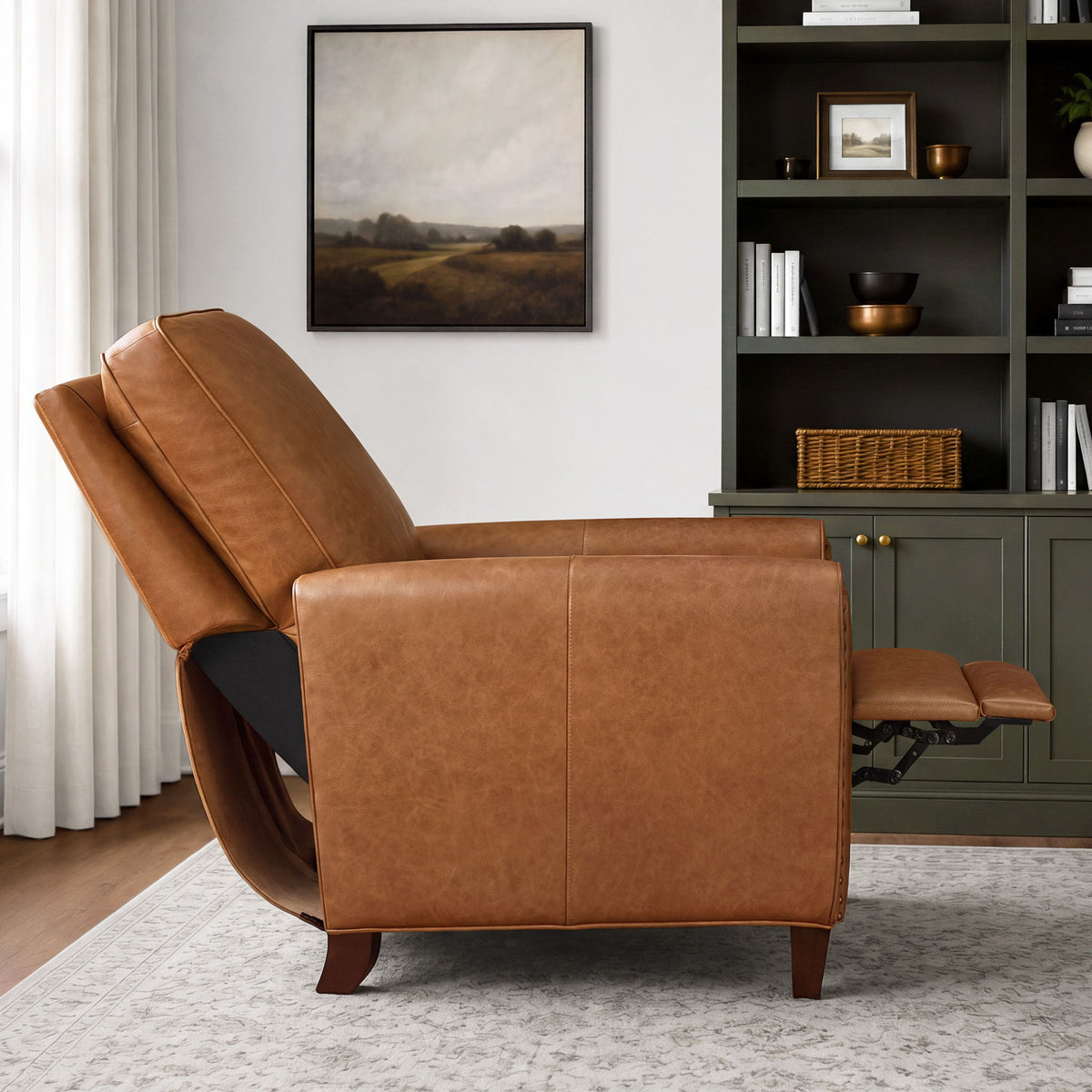Clifton - Pushback Recliner - Renaissance Cinnamon