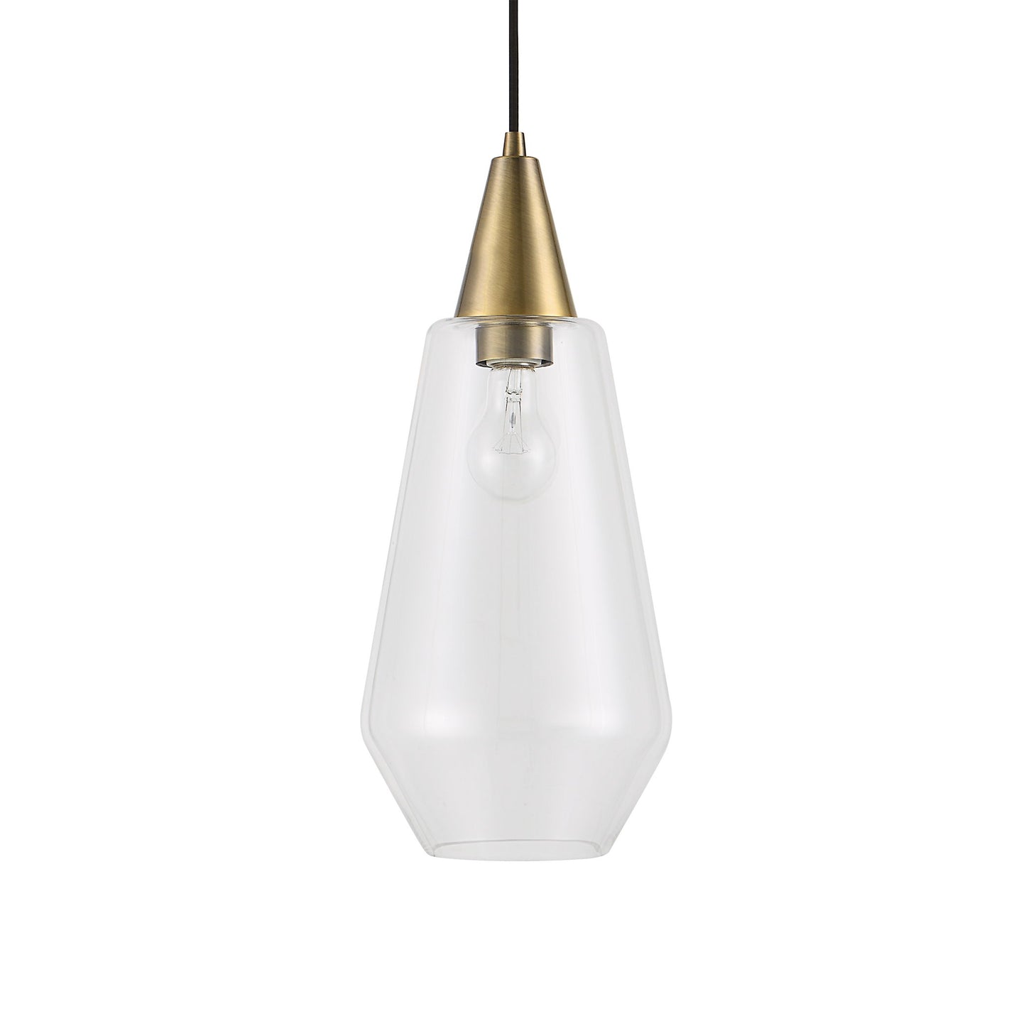 Eichler - 1 Light Mini Pendant - Antique Brass