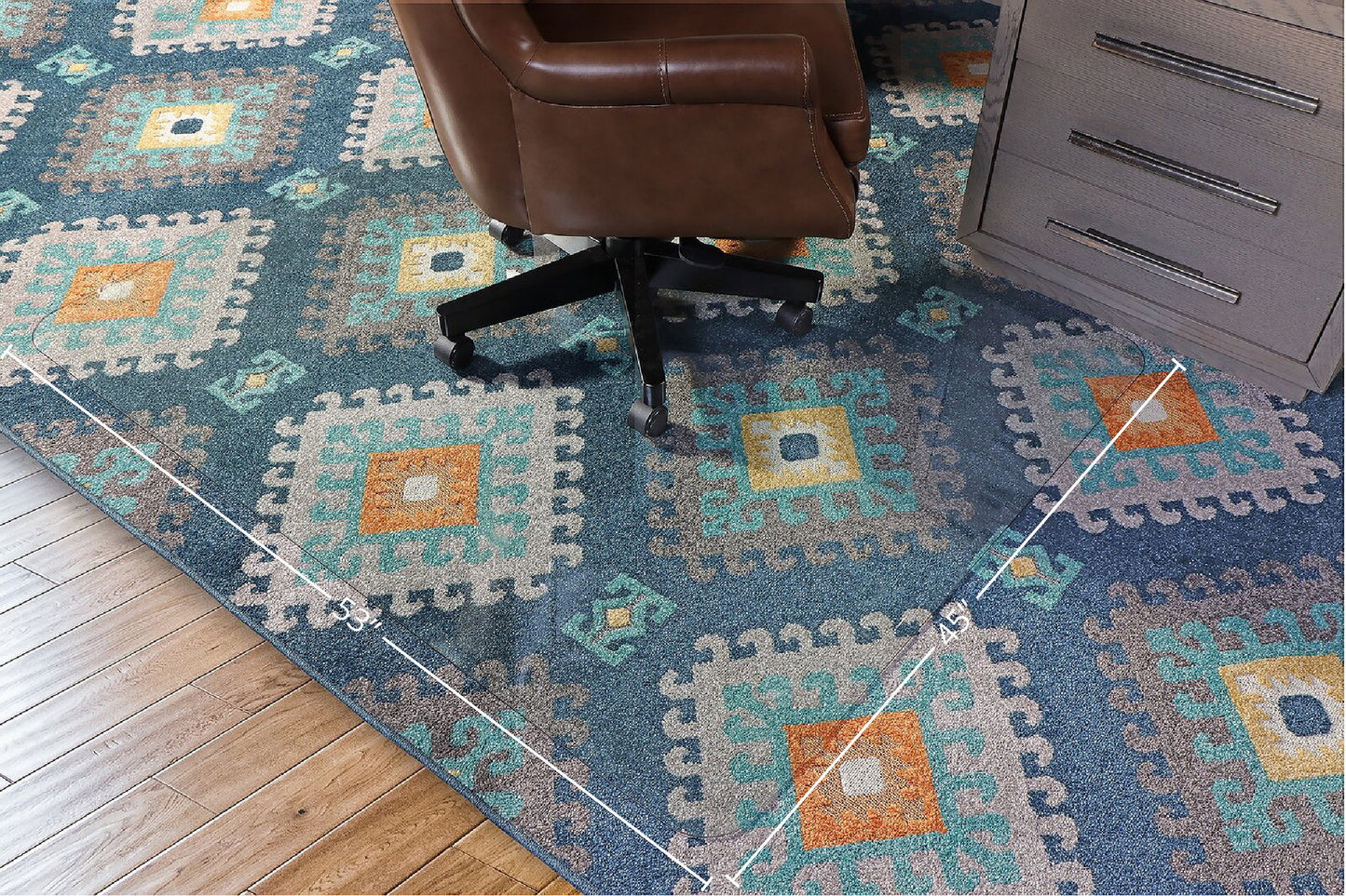 Glass Chair Mat - Glass Chair Mat