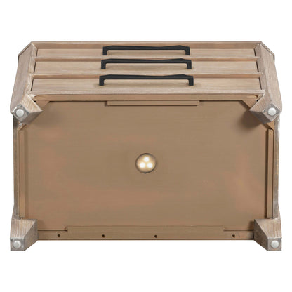 Breckenridge - 5 Drawer Chest - Brown