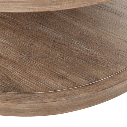 South Bend - Round Cocktail Table - Brown