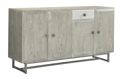 Valpraraiso - Four Door One Drawer Credenza - Gray