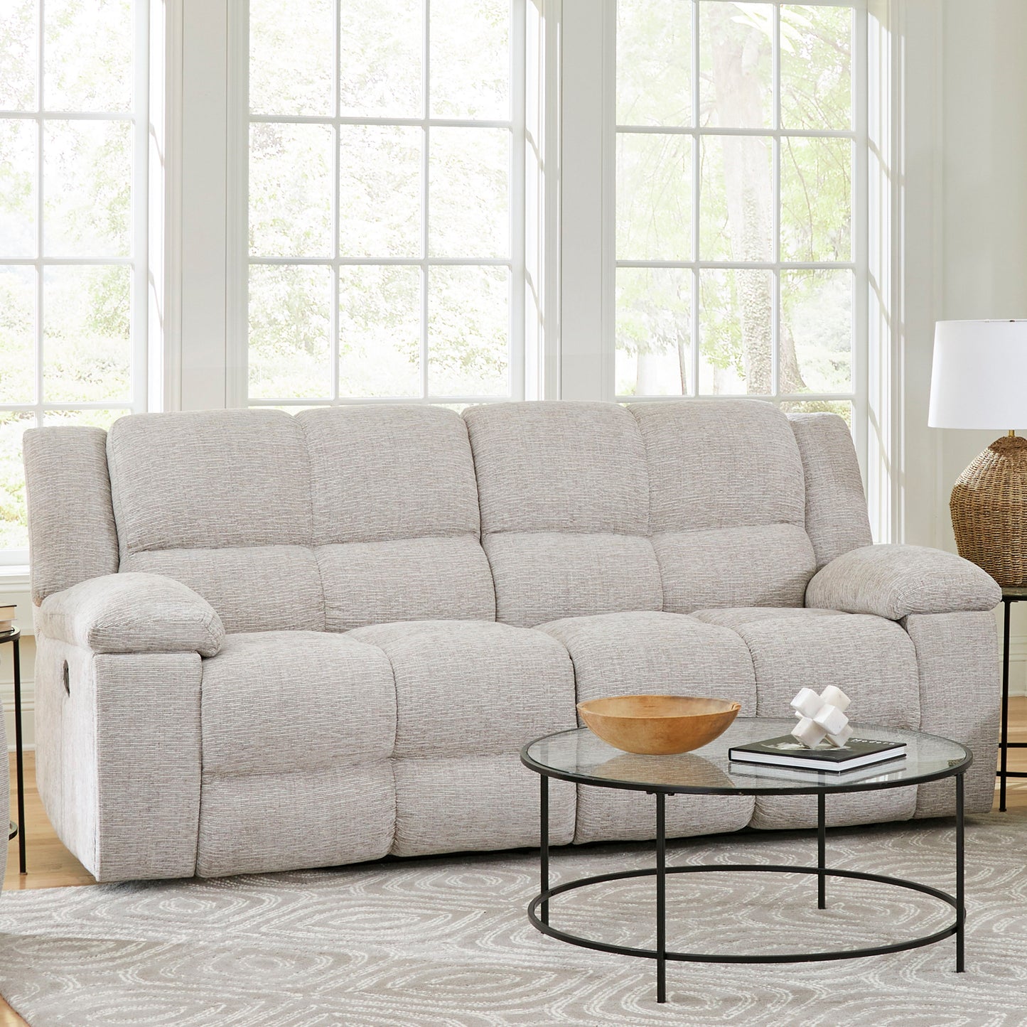 Buster - Manual Glider Reclining Sofa Set