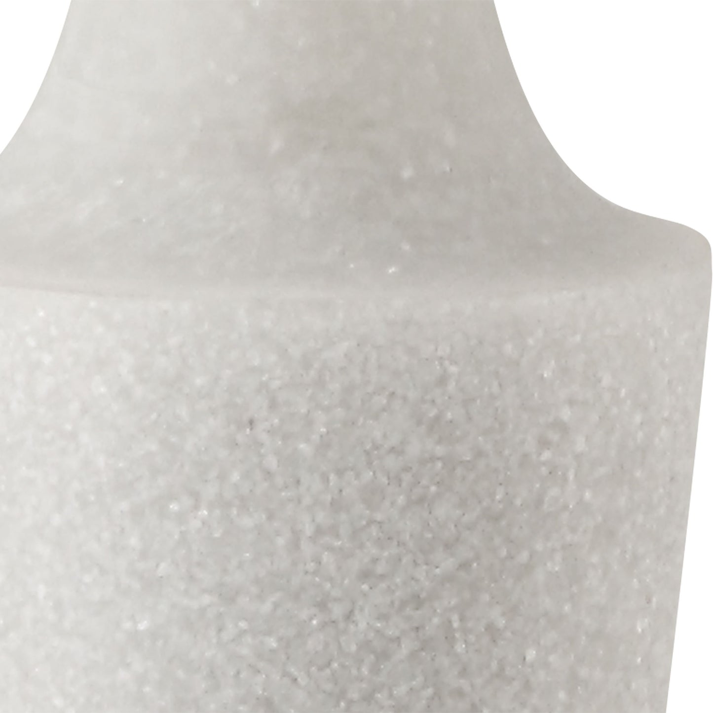 Colette - White Stone Floor Lamp