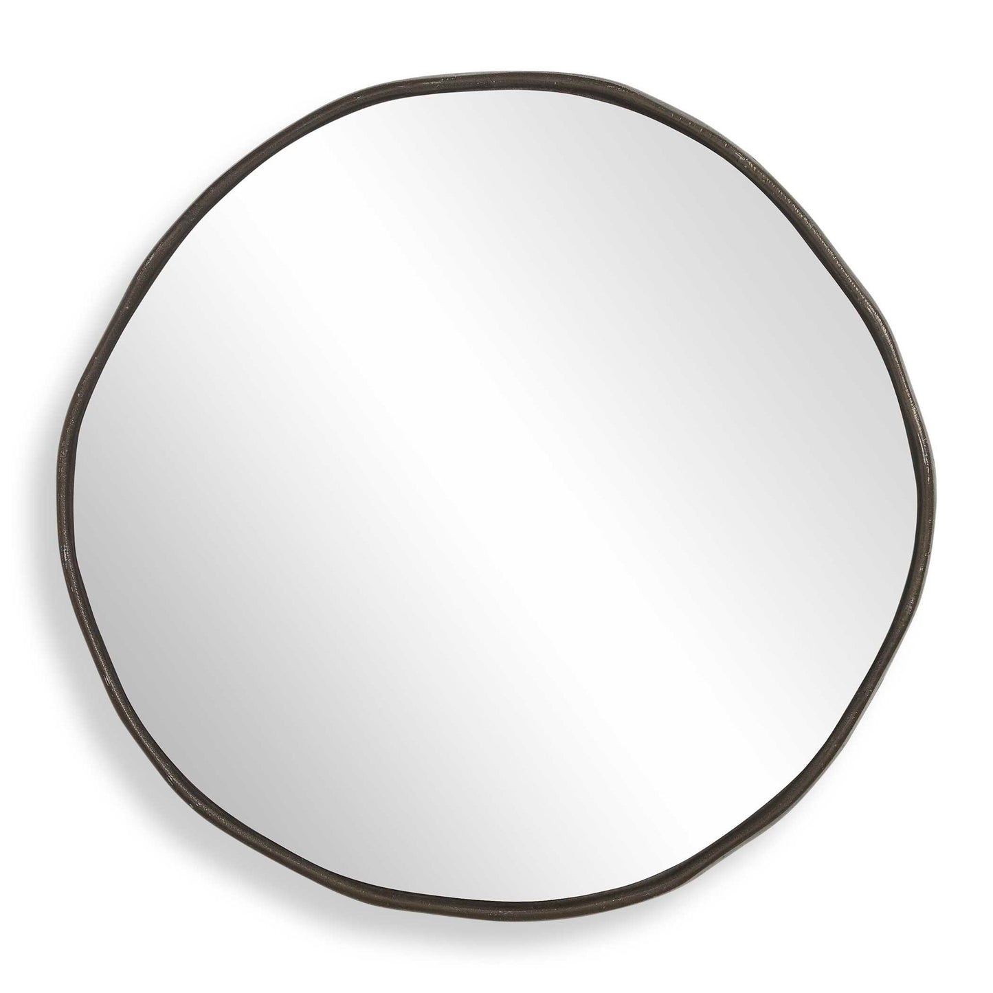 Lowen - Round Mirror - Bronze