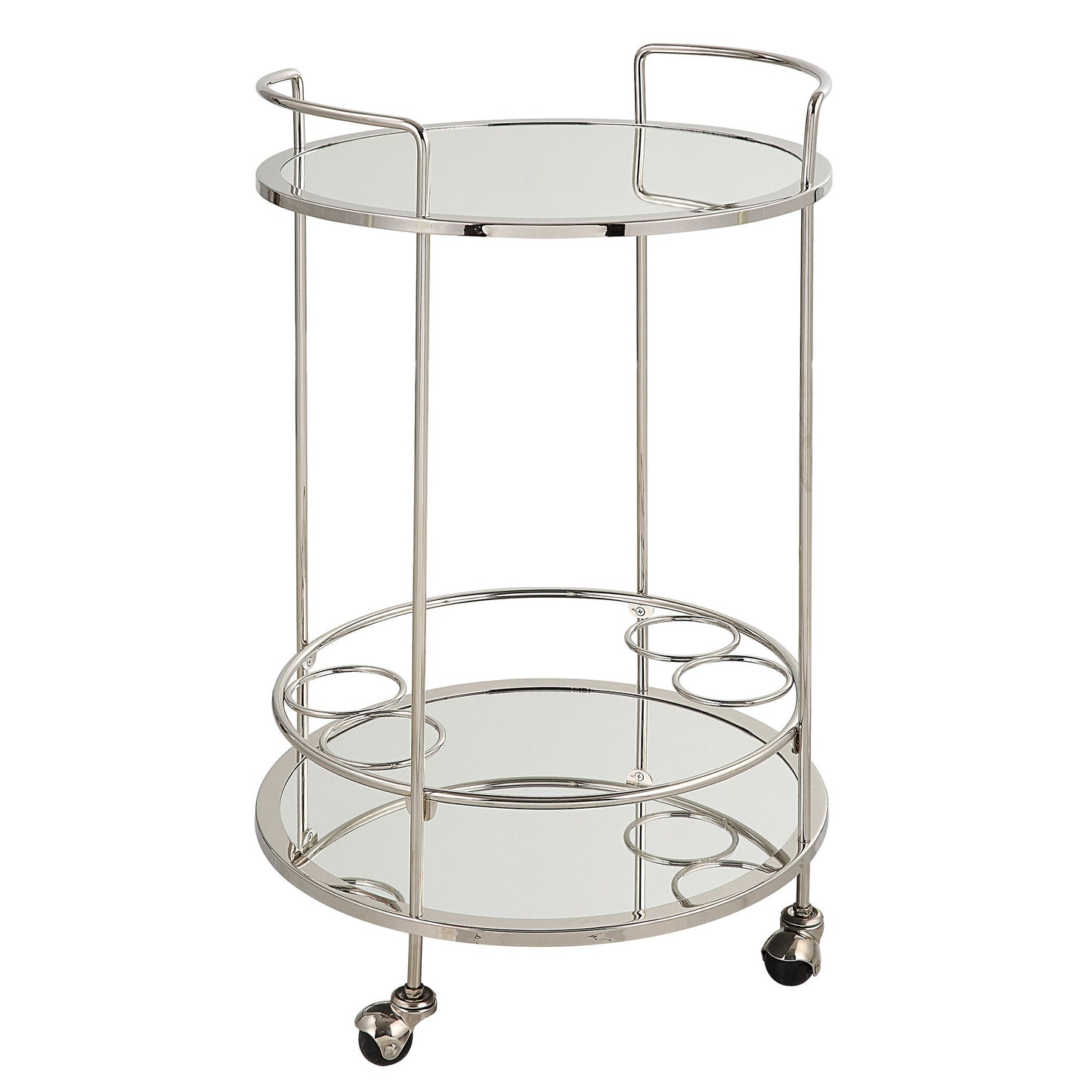 Spritz - Chrome Bar Cart