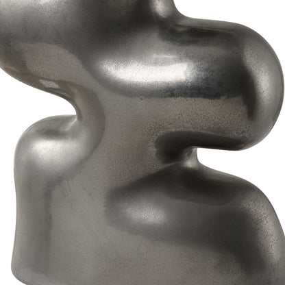 Free Flowing - Nickel Vases (Set of 2)