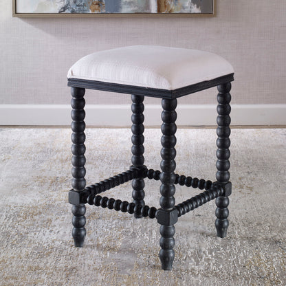 Pryce - Backless Counter Stool - Black