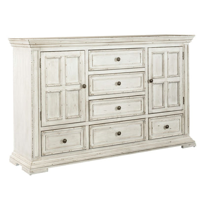 Big Valley - 2 Door 6 Drawer Dresser