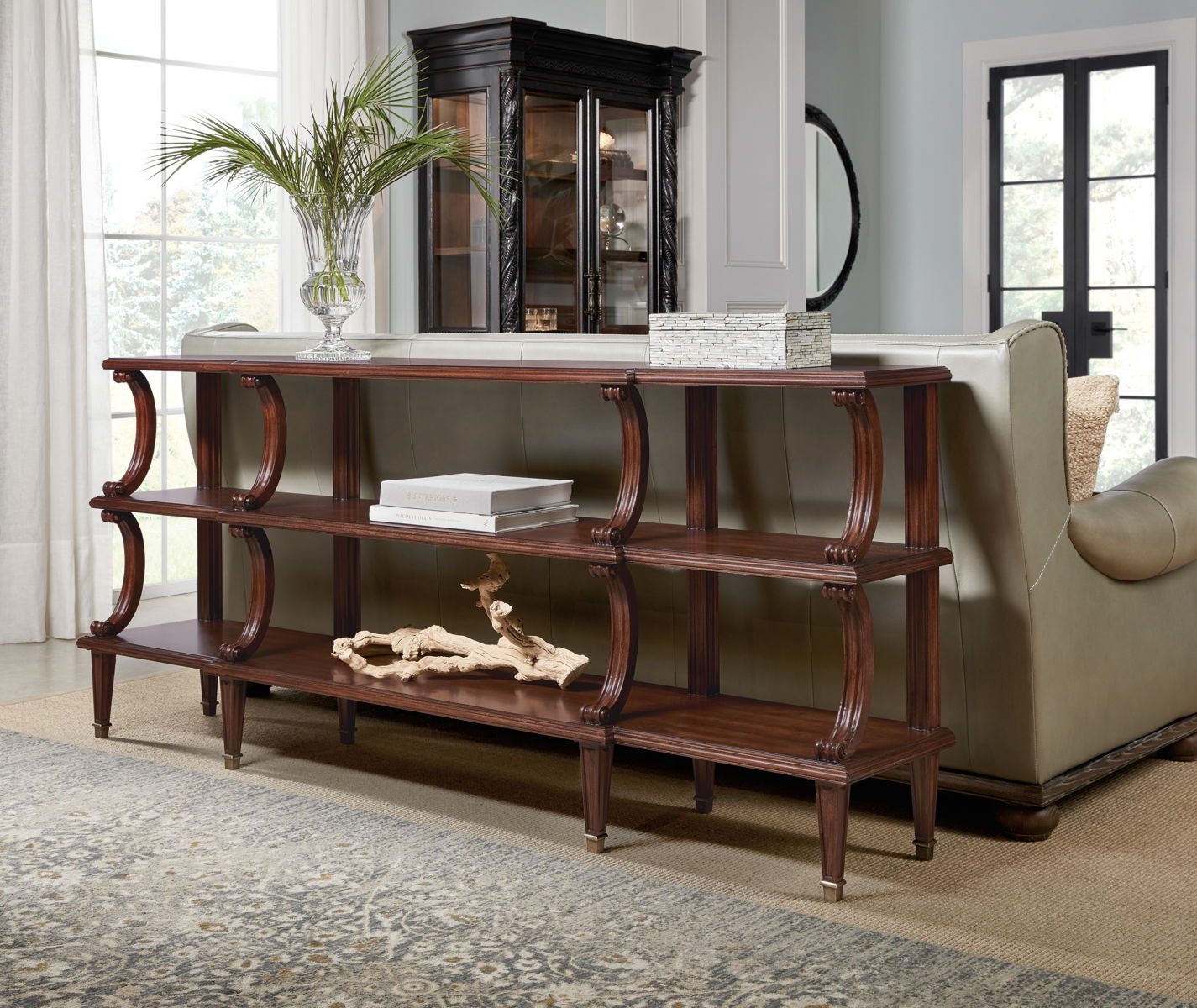 Charleston - Console Table - Dark Brown