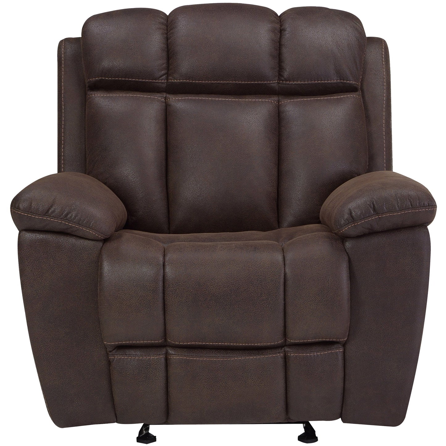 Goliath - Manual Glider Recliner - Arizona Brown