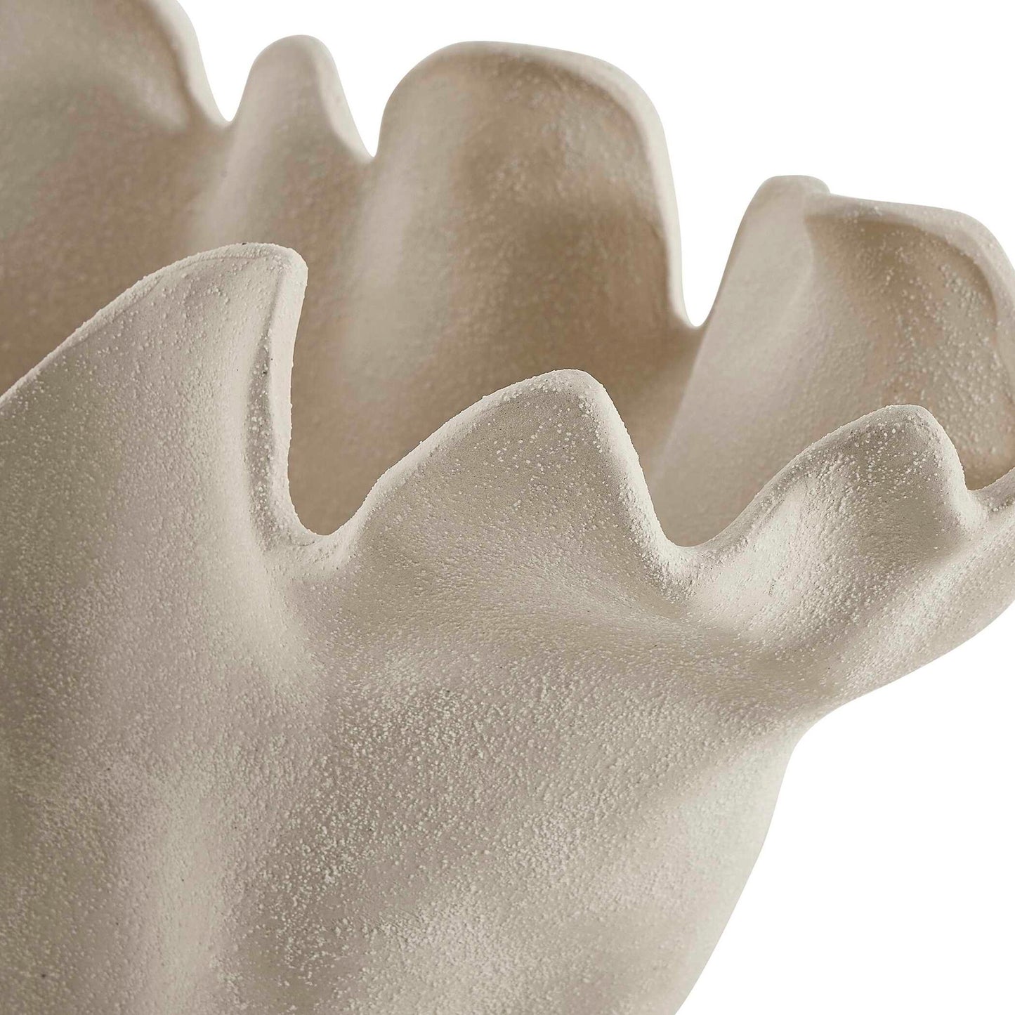 Sand Dune - Outdoor Ceramic Bowl - White