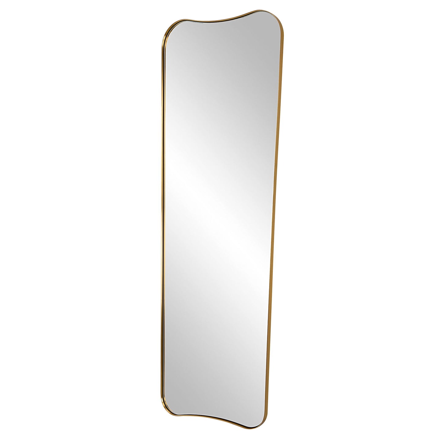 Belvoir - Large Mirror - Antique Brass