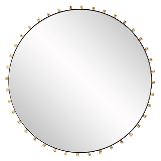 Cosmopolitan - Round Mirror - Black