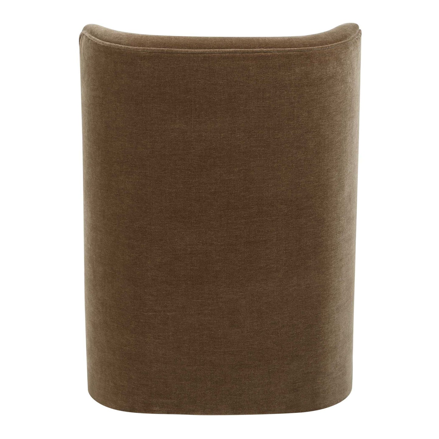 Outlook - Modern Velvet Dining Chair - Brown