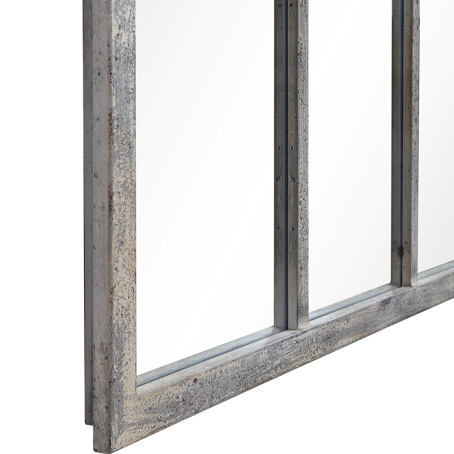Amiel - Arched Mirror - Ivory