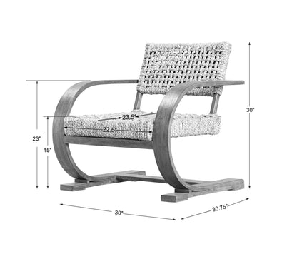 Rehema - Woven Accent Chair - Natural