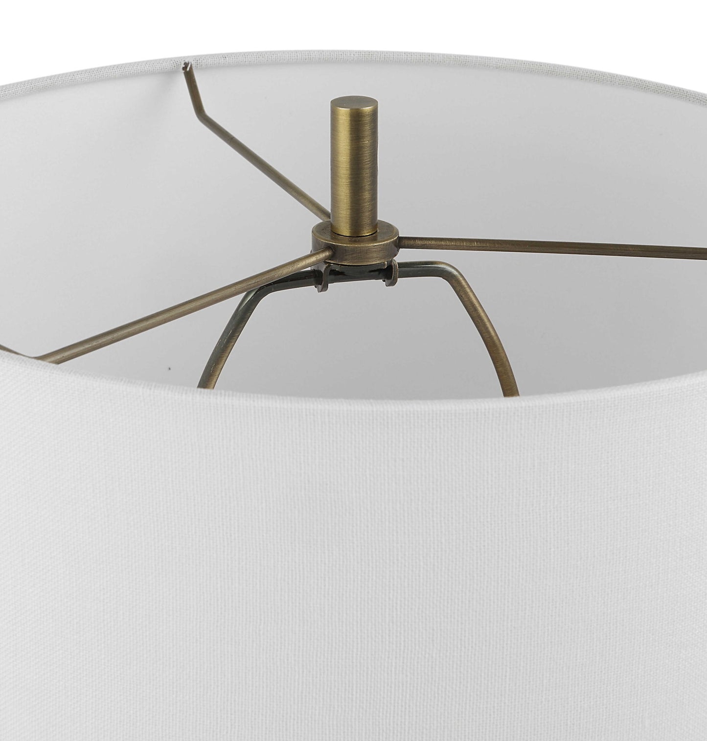 Fountain - Black Stone Buffet Lamp