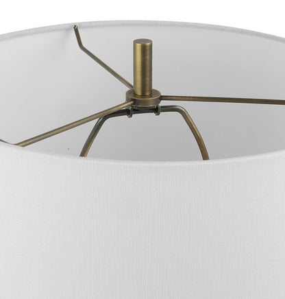 Fountain - Black Stone Buffet Lamp