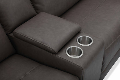 Momentum - Modular Power Reclining Sectional With Power Adjustable Headrests