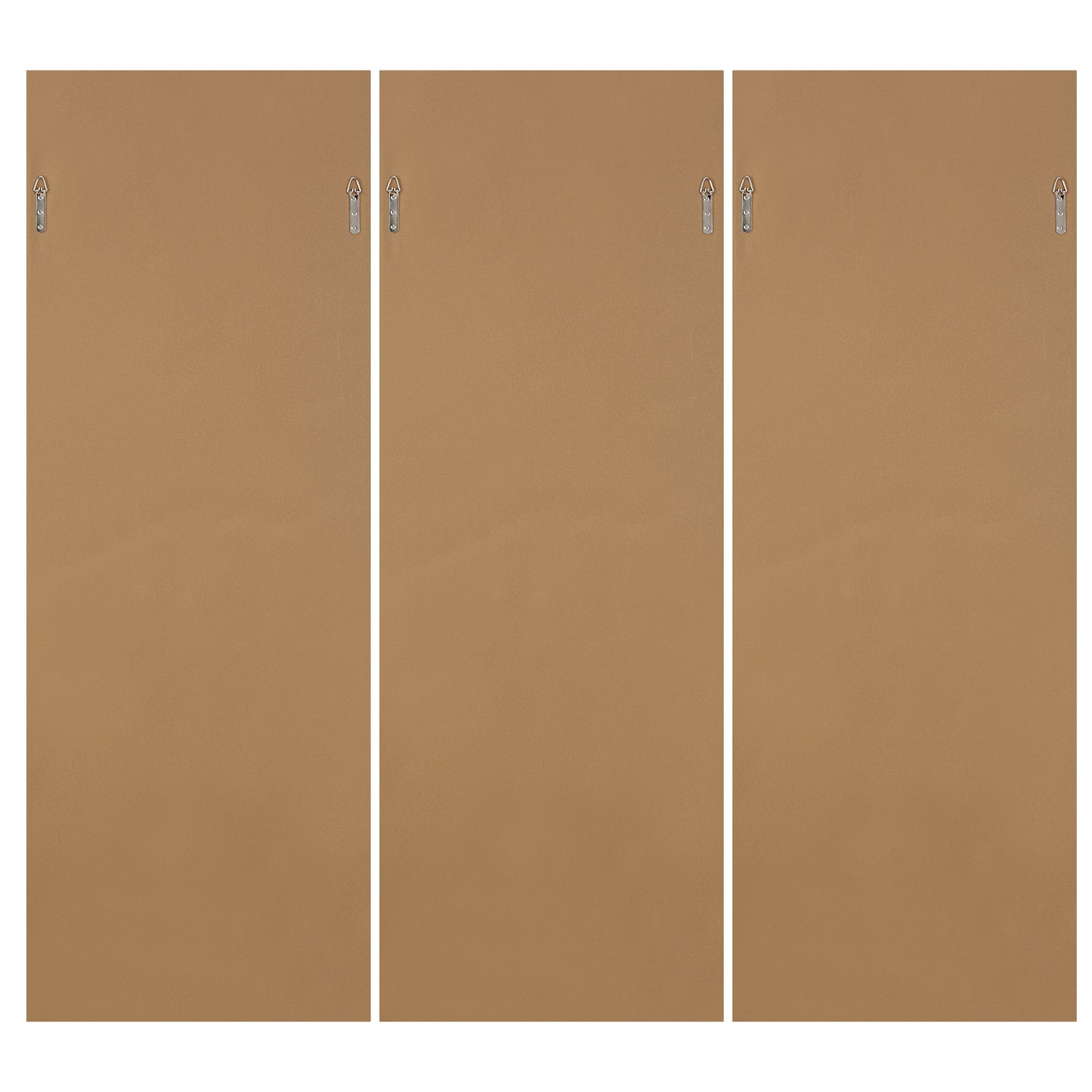 Banana Palm - Framed Prints (Set of 2) - Light Brown