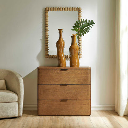 Duluth - Oak 3 Drawer Chest - Woodtone