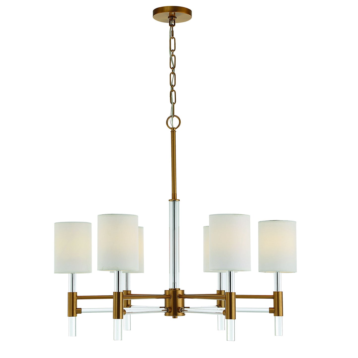 Welkin - 6 Light Modern Chandelier