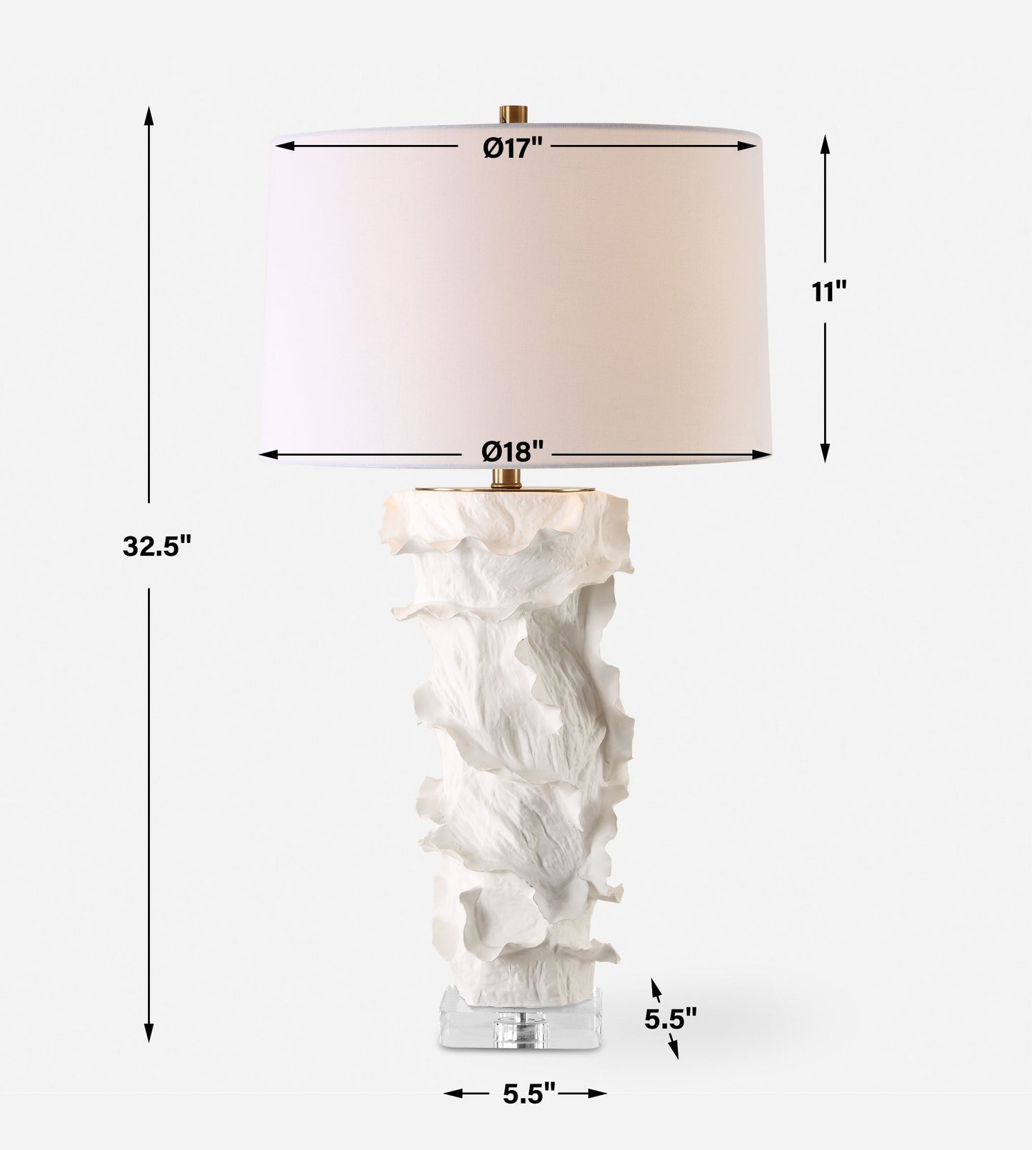 Wisp - White Table Lamp