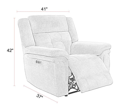 Richland - Power Reclining Sofa Set