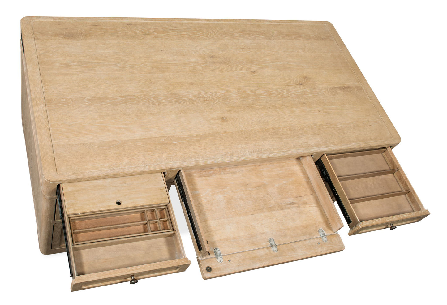 Retreat - Executive Desk - Beige