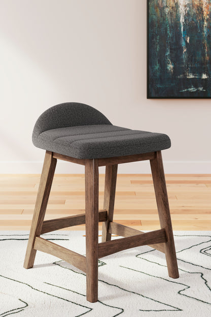 Lyncott - Upholstered Barstool (Set of 2)