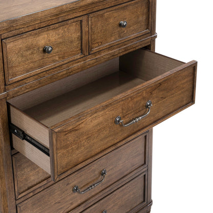 Harrison Heights - 5 Drawer Chest - Sienna