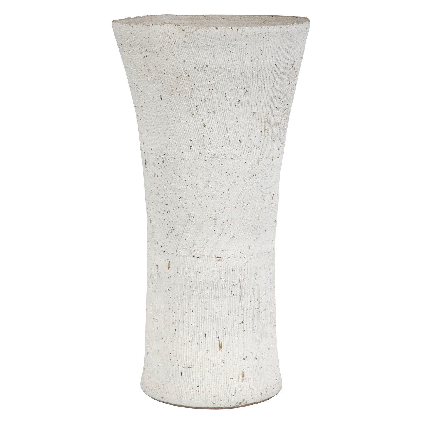 Floreana - Tall Vase - White