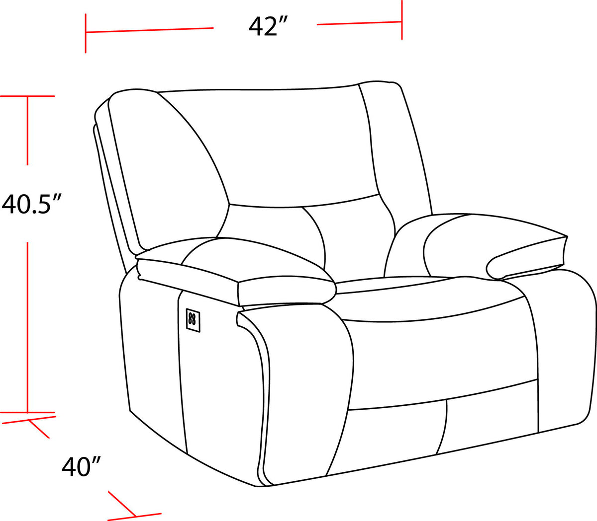 Spartacus - Power Recliner