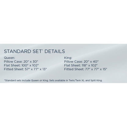 Linens - Tempur Rayon from Bamboo Sheet Set - White