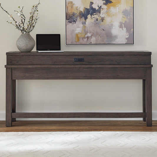 Cascade Falls - Console Bar Table - Satin Espresso