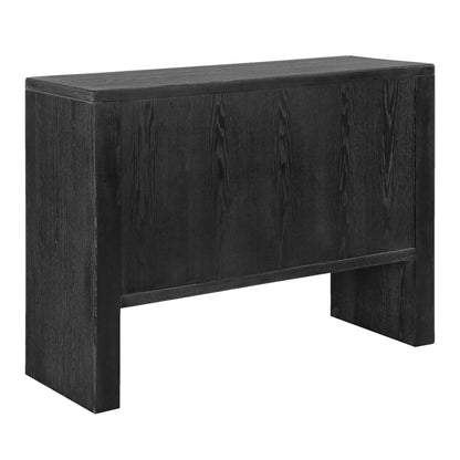 Bierk - 2 Door Cabinet - Dark Stain